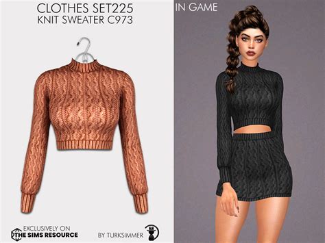 sims 4 knitted outfits